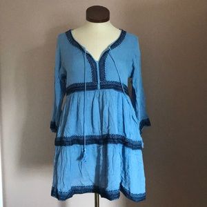 denim and navy blue Tunic/dress